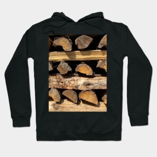 Firewood Nature Forest Camping Hoodie